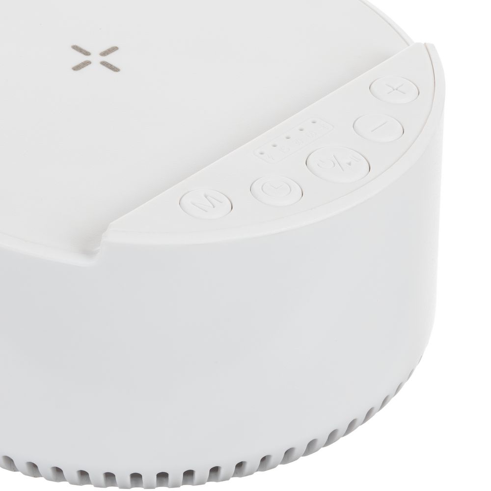 Bluetooth-колонка с беспроводной зарядкой relaxTime, белая — изображение 5
