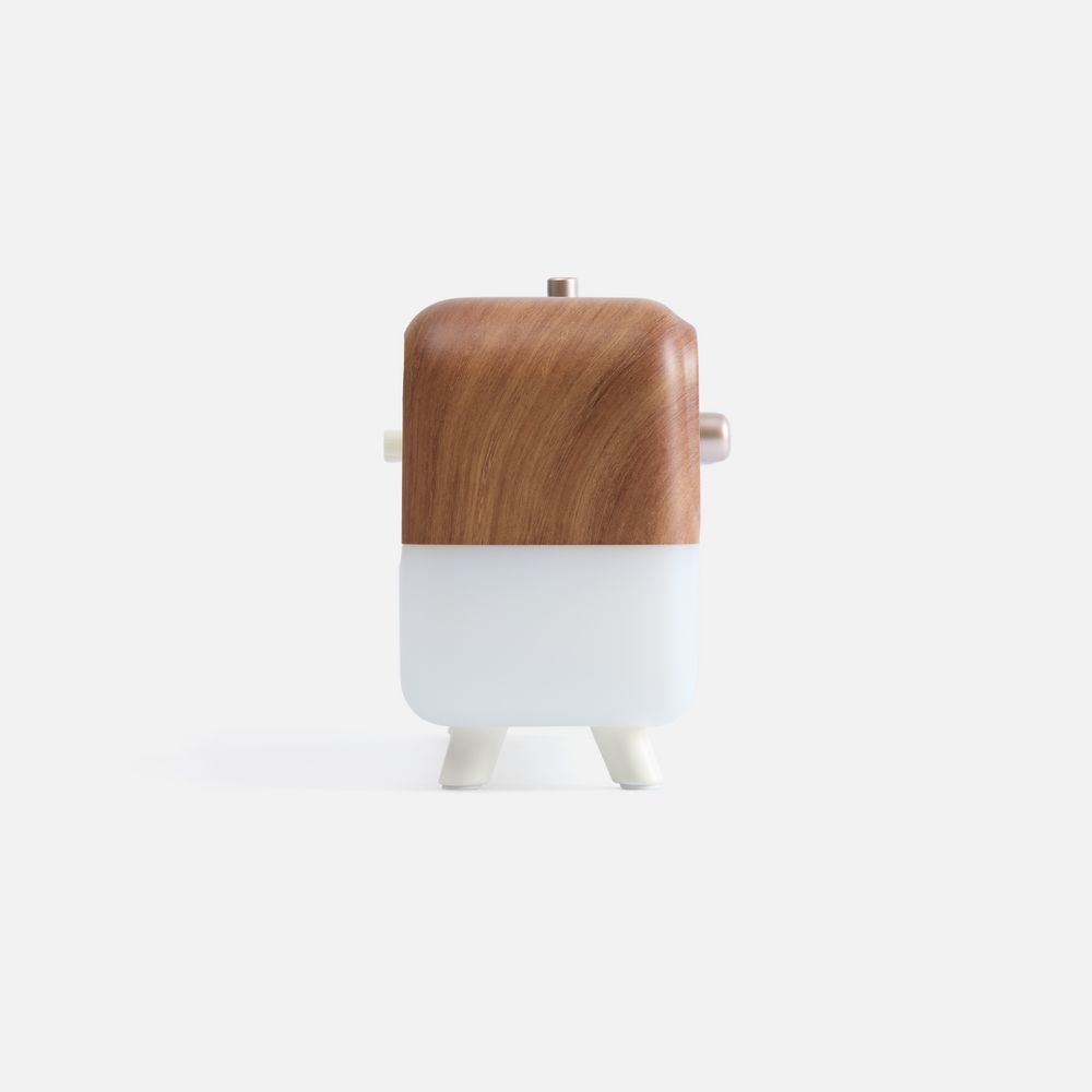 Bluetooth-колонка с беспроводной зарядкой, часами и подсветкой Multiverse, ver.2 — изображение 5