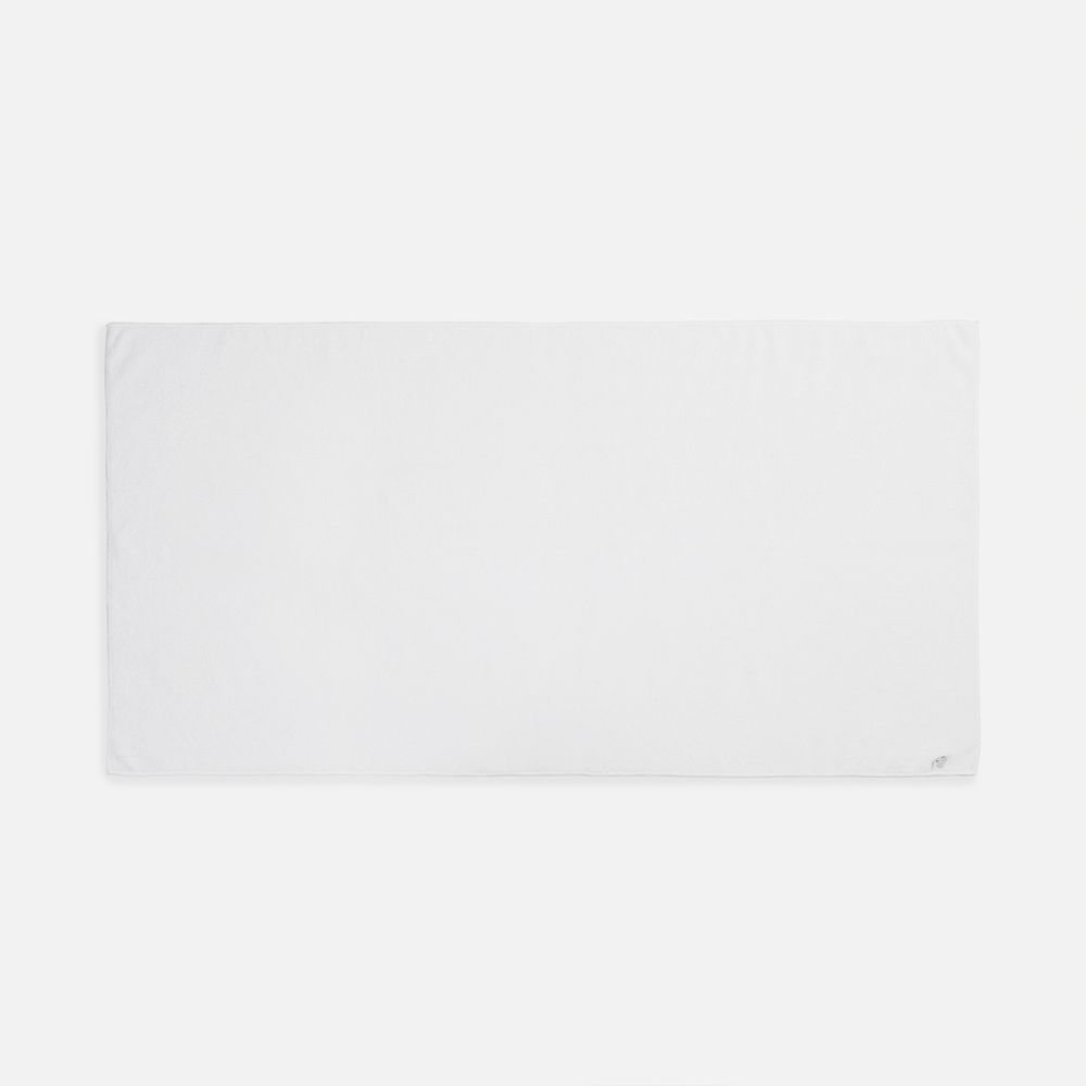 Двустороннее махровое полотенце Nice Print для сублимации, большое, белое — изображение 3