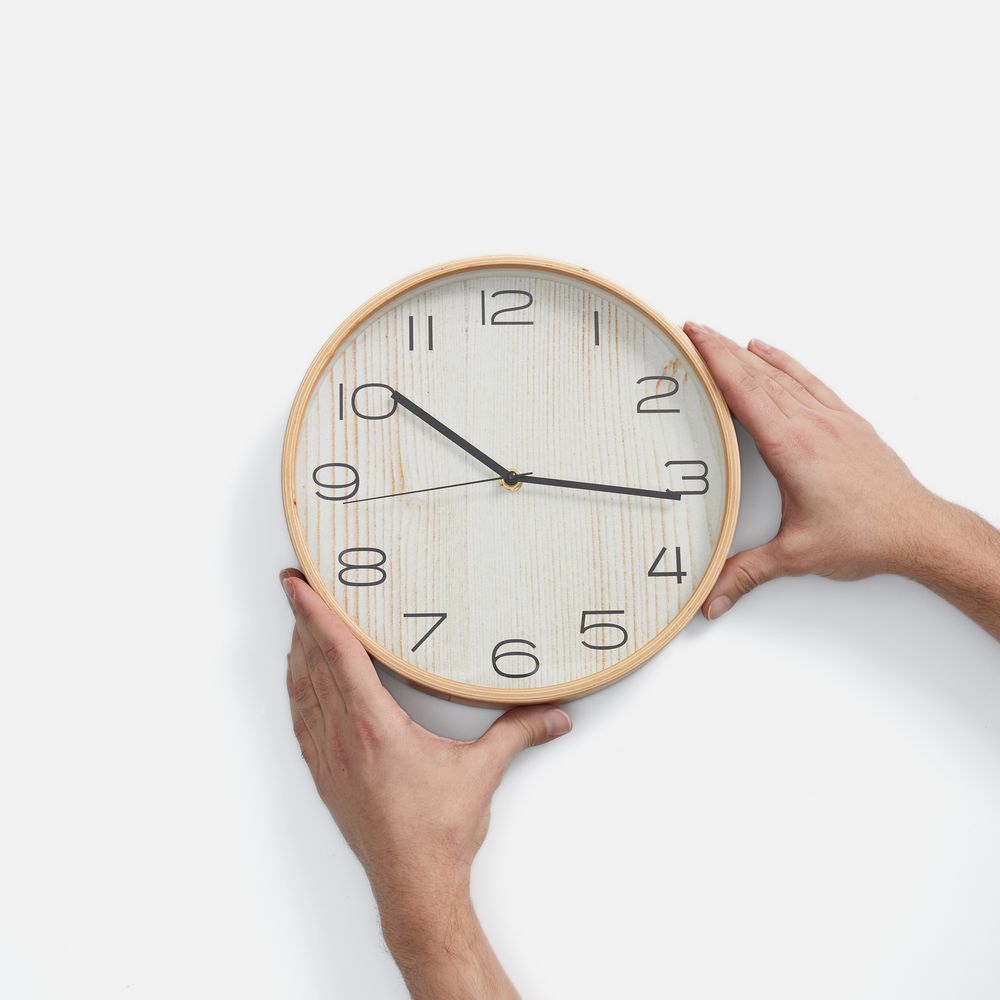 Часы Vintage, бежевые — изображение 5