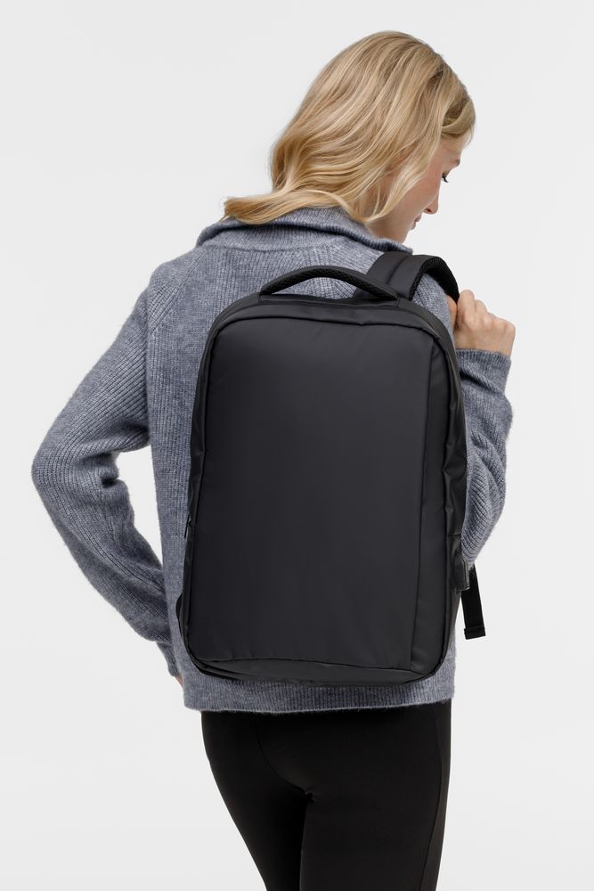 Рюкзак для ноутбука Belp, черный — изображение 9
