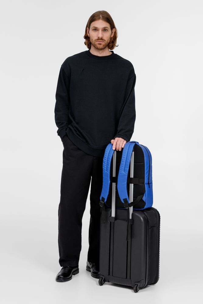 Рюкзак для ноутбука Belp, синий — изображение 12