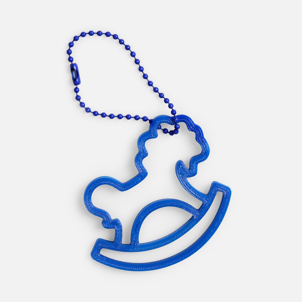 Цепочка для крепления Sharic, синяя — изображение 2