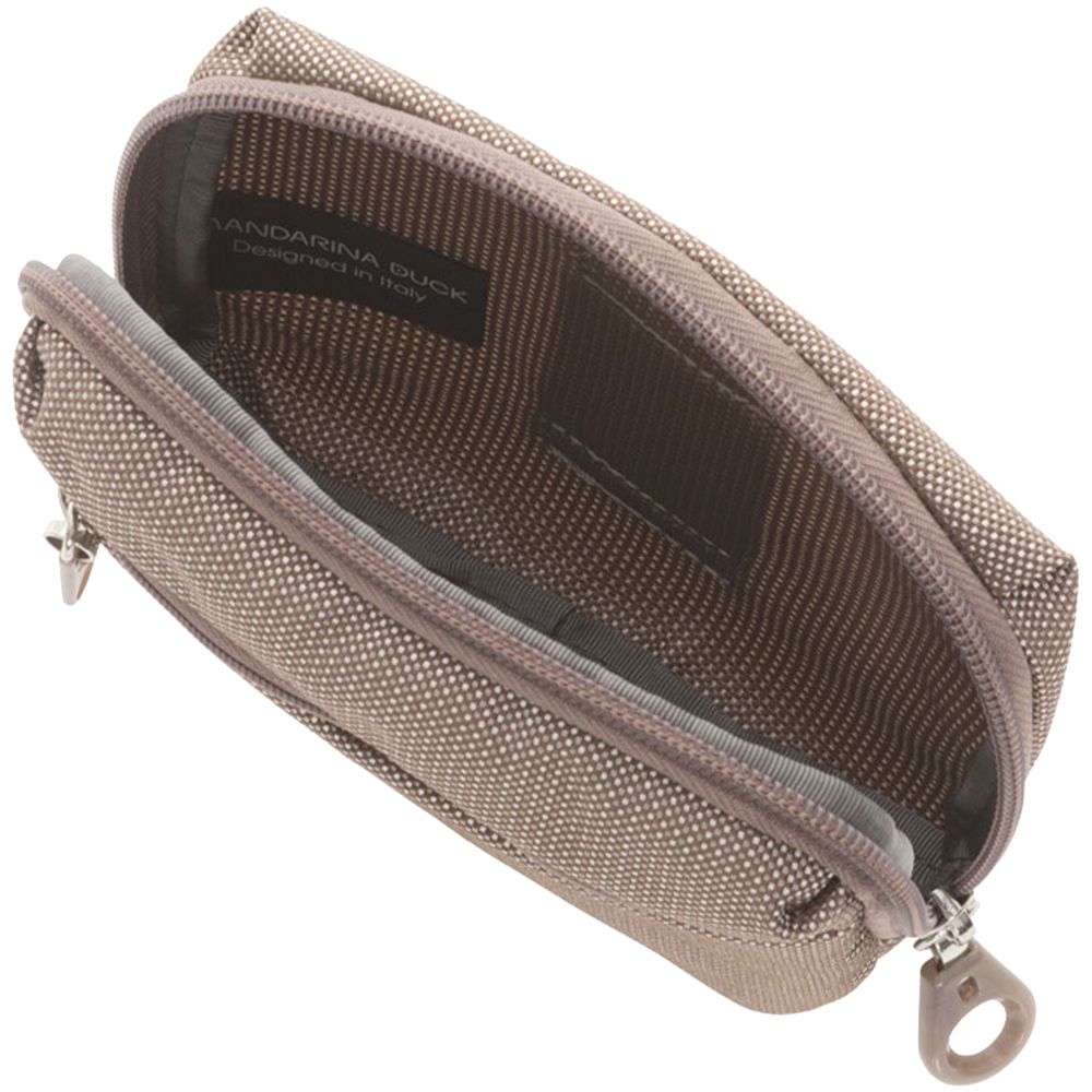 Косметичка MD20 Mini, серо-коричневая — изображение 4