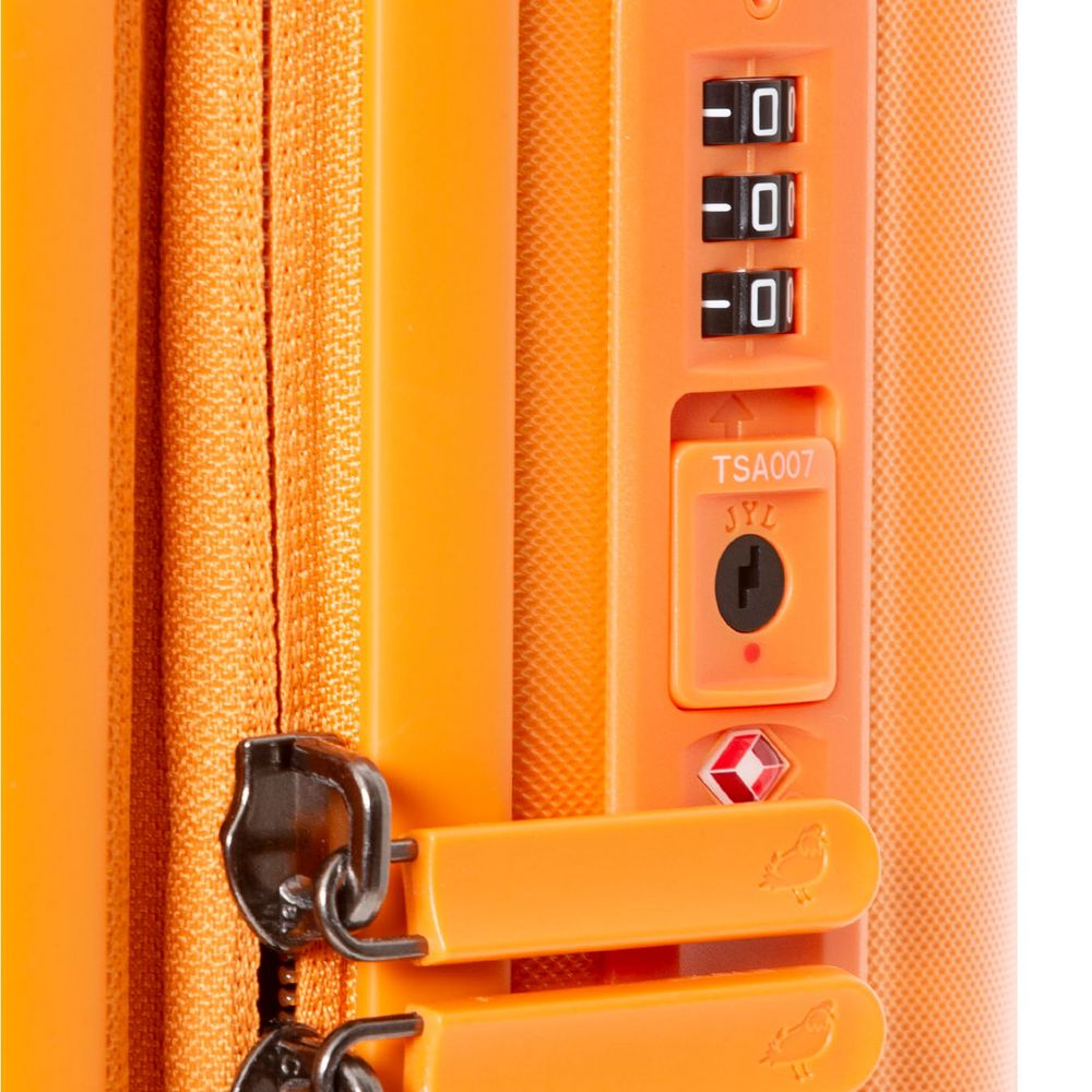Чемодан Logoduck S, оранжевый — изображение 5