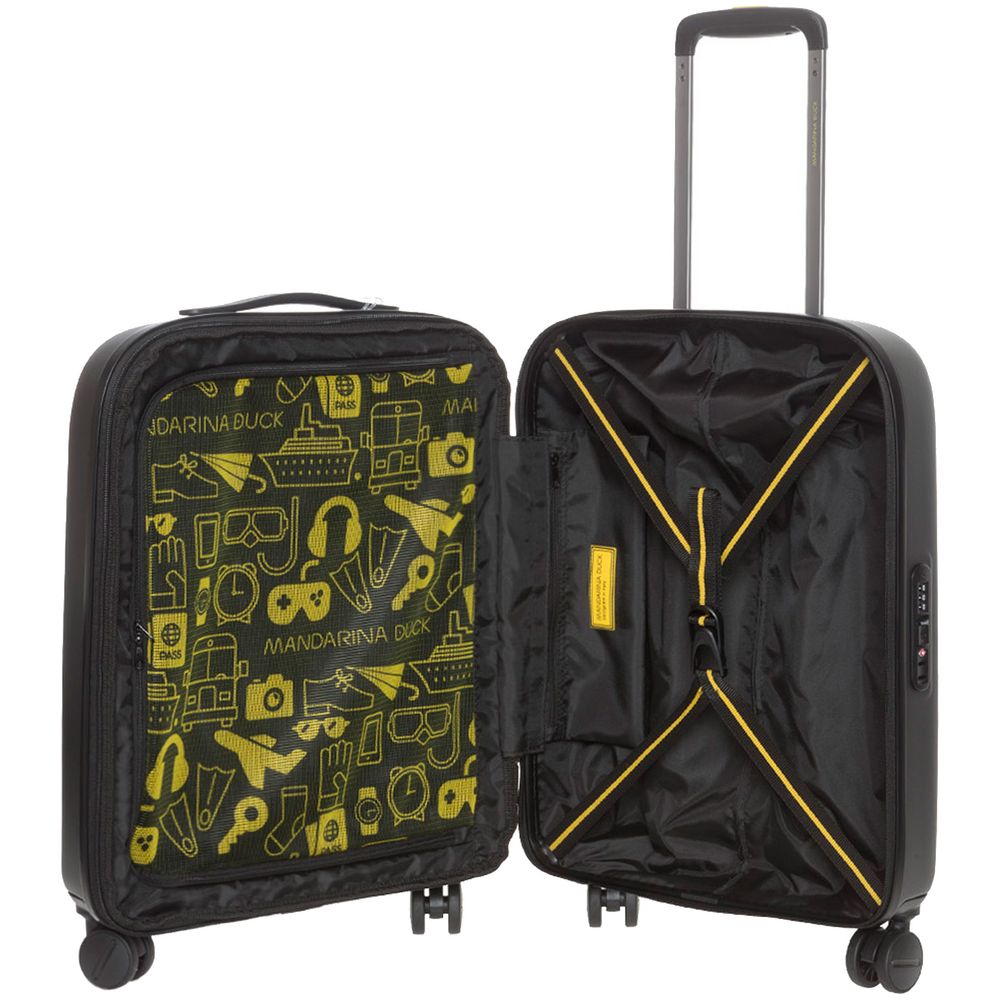 Чемодан Logoduck S, черный — изображение 4