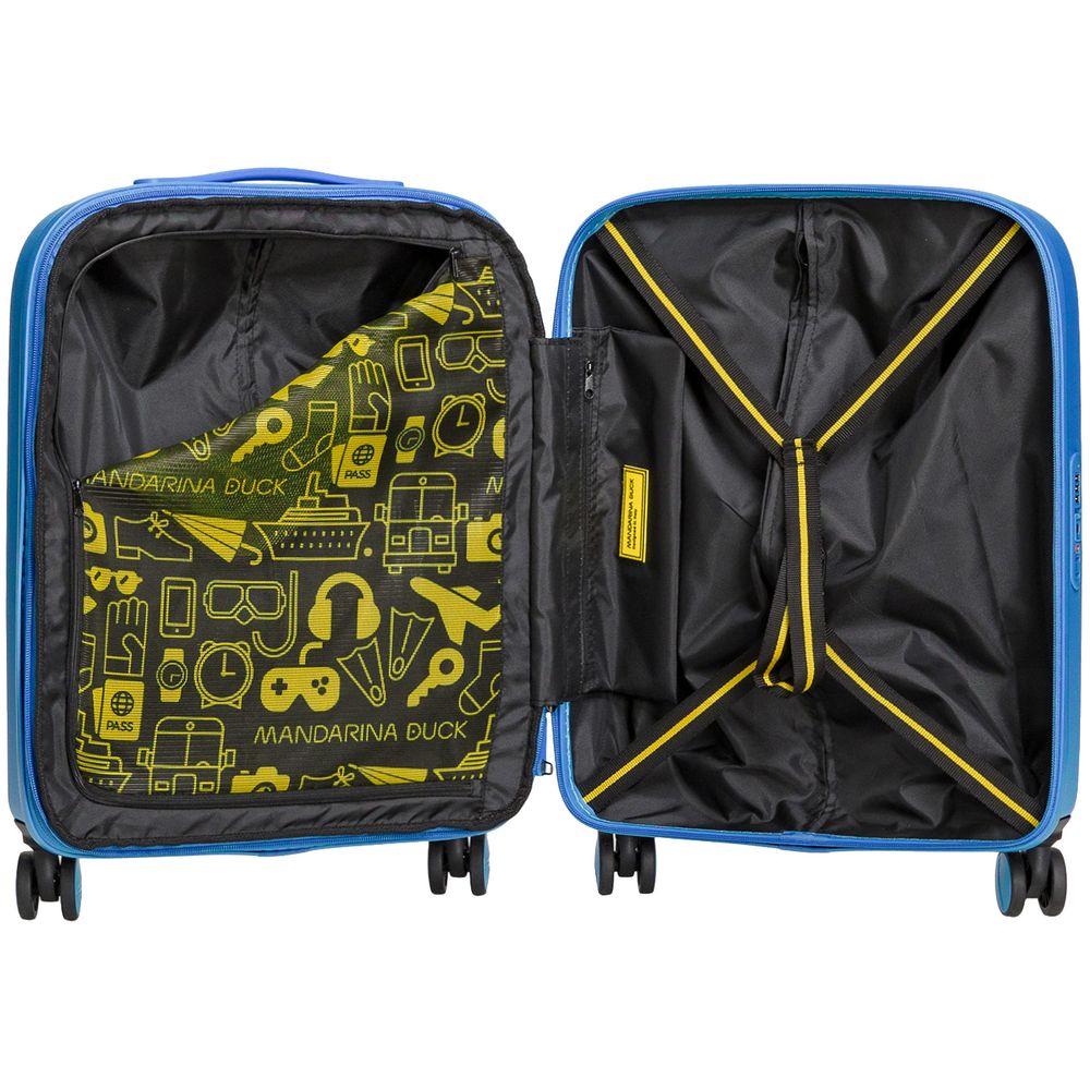 Чемодан Logoduck S, синий — изображение 4