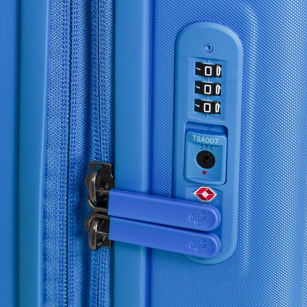 Чемодан Logoduck S, синий — изображение 8