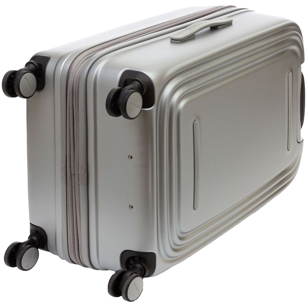 Чемодан Logoduck M, серебристый — изображение 6