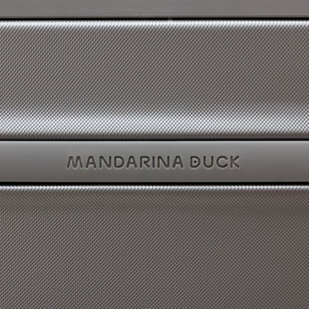 Чемодан Logoduck M, серебристый — изображение 8