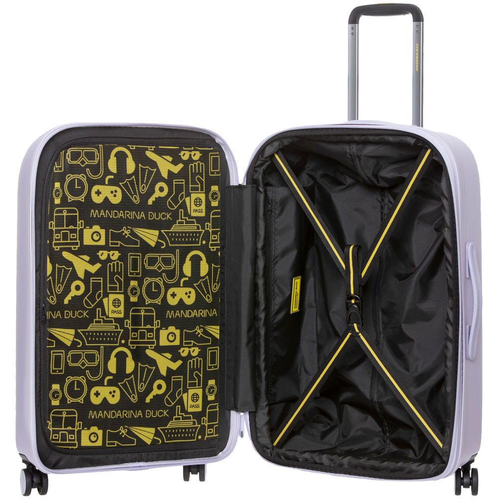 Чемодан Logoduck M, сиреневый — изображение 4