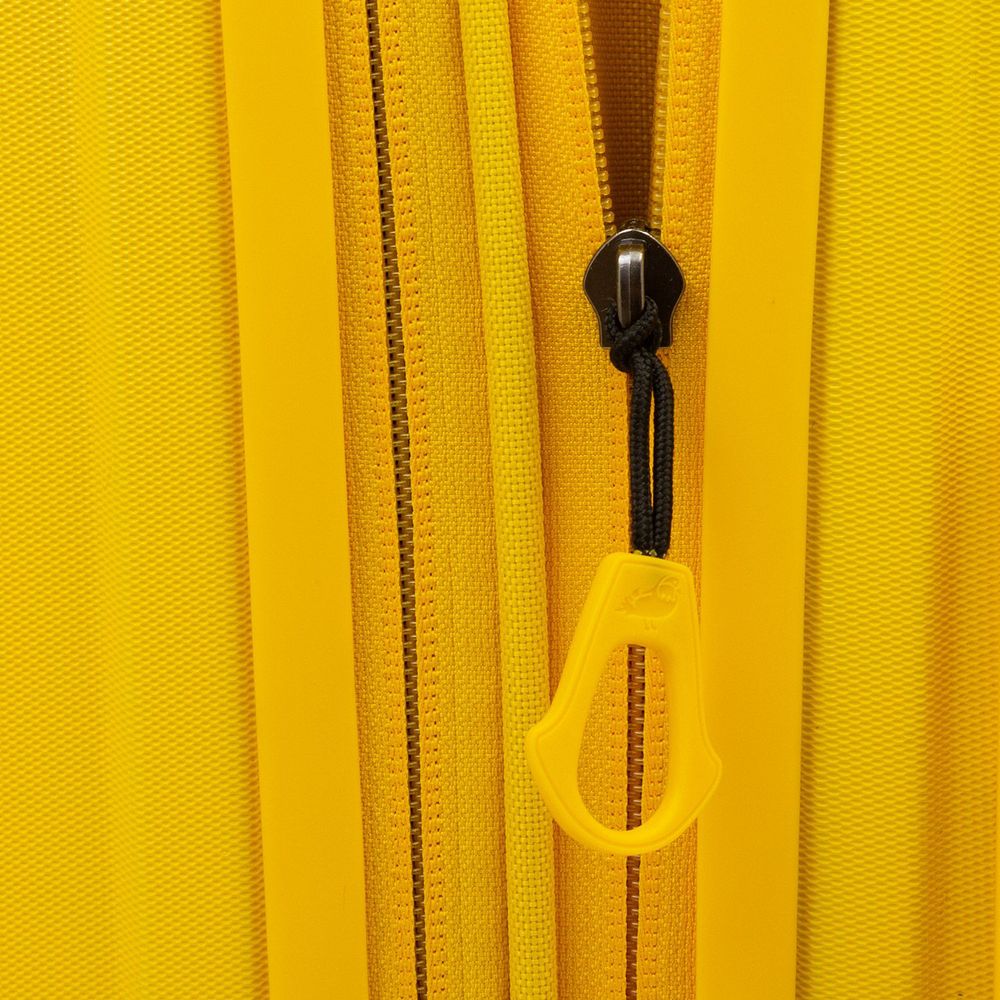 Чемодан Logoduck M, желтый — изображение 7