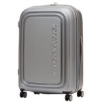 Чемодан Logoduck L, серебристый