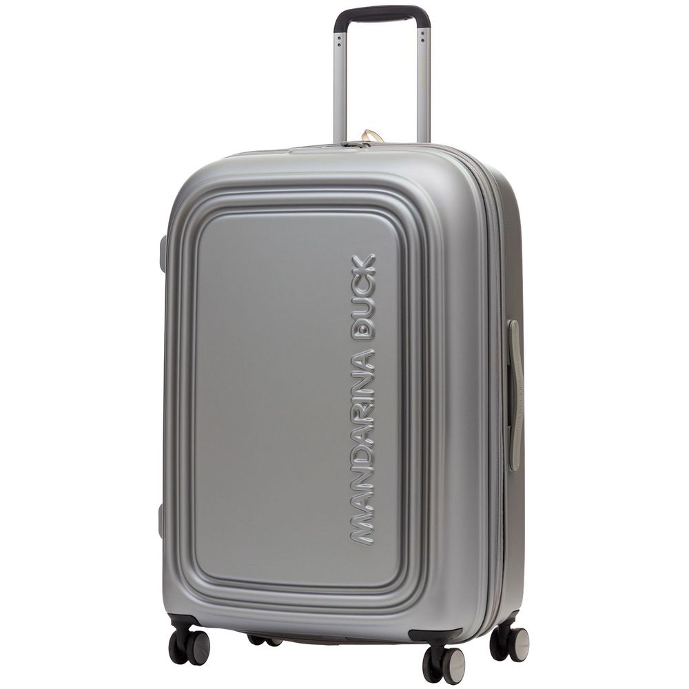 Чемодан Logoduck L, серебристый — изображение 2