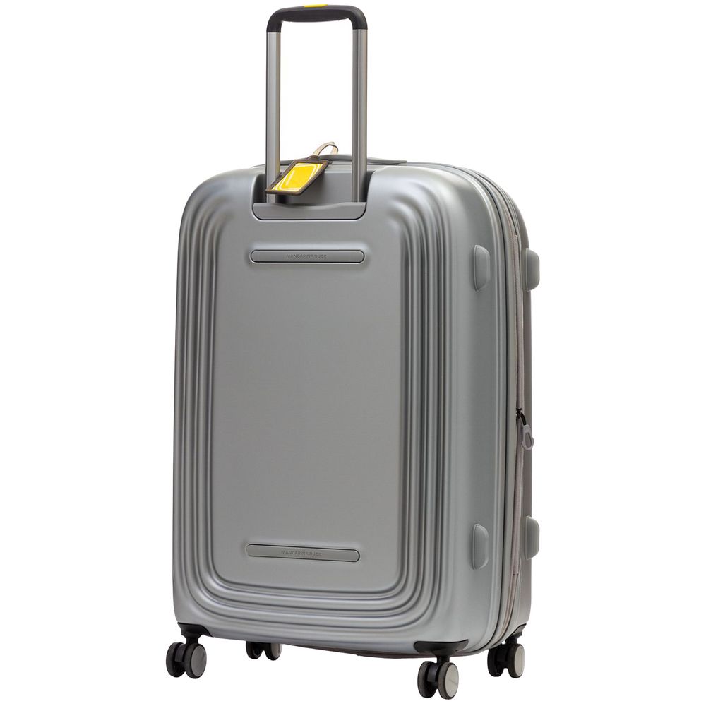 Чемодан Logoduck L, серебристый — изображение 3