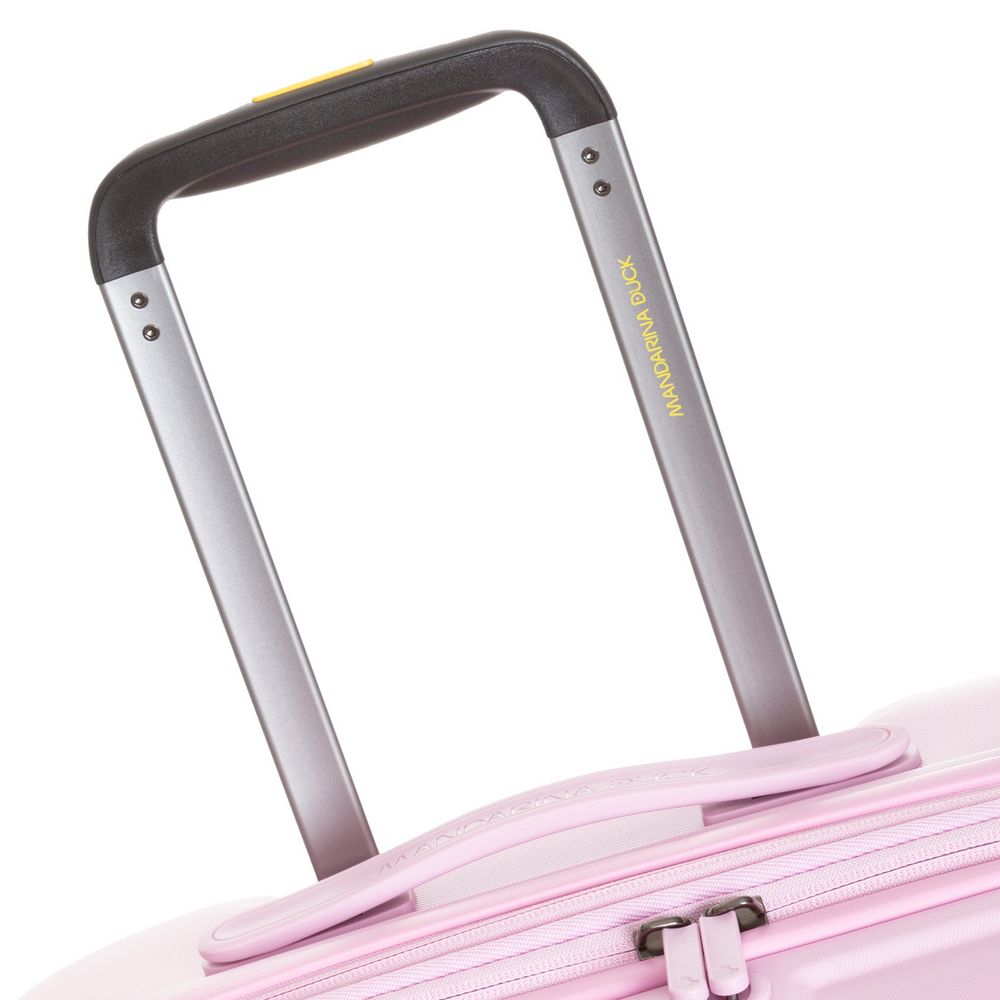 Чемодан Logoduck L, розовый — изображение 5