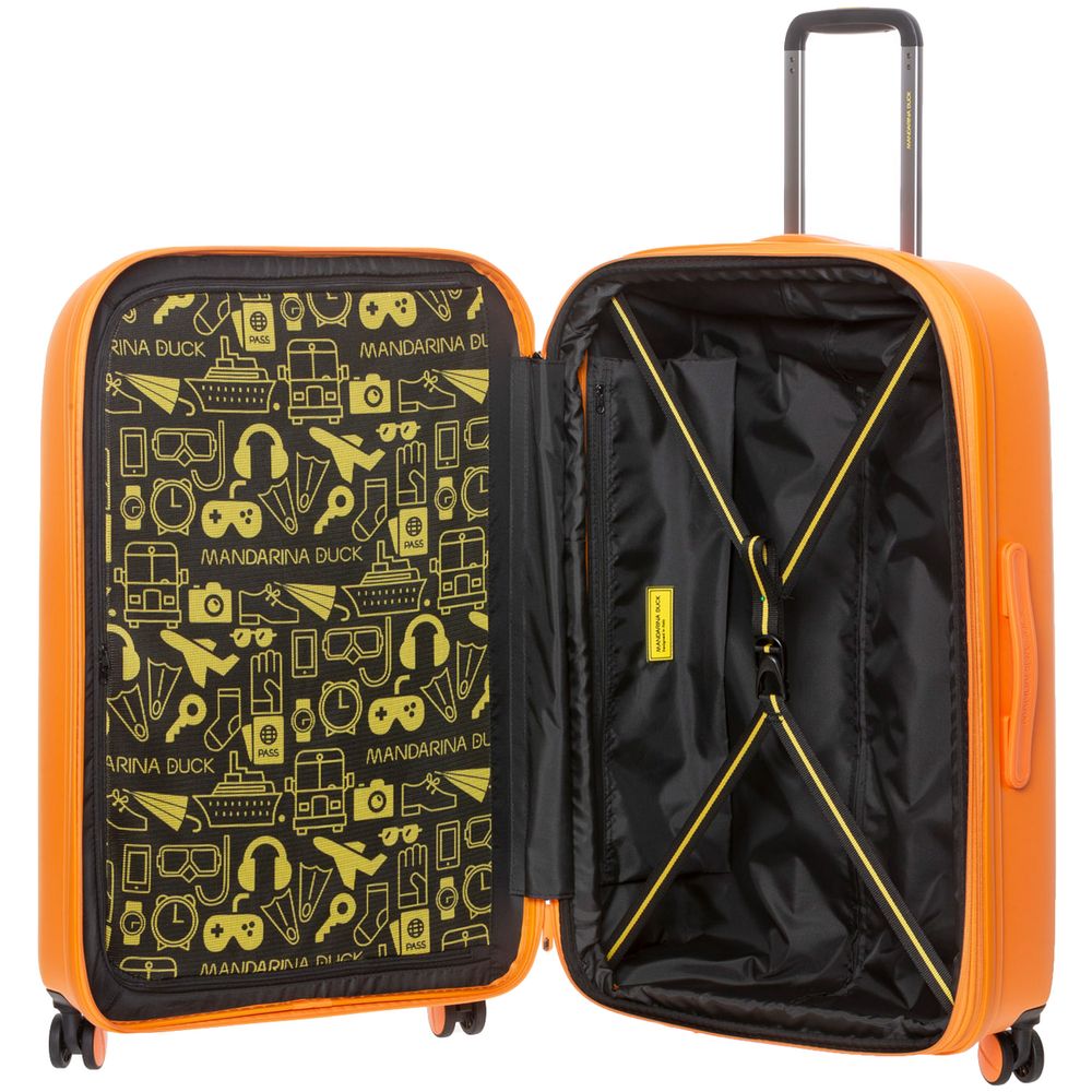 Чемодан Logoduck L, оранжевый — изображение 3