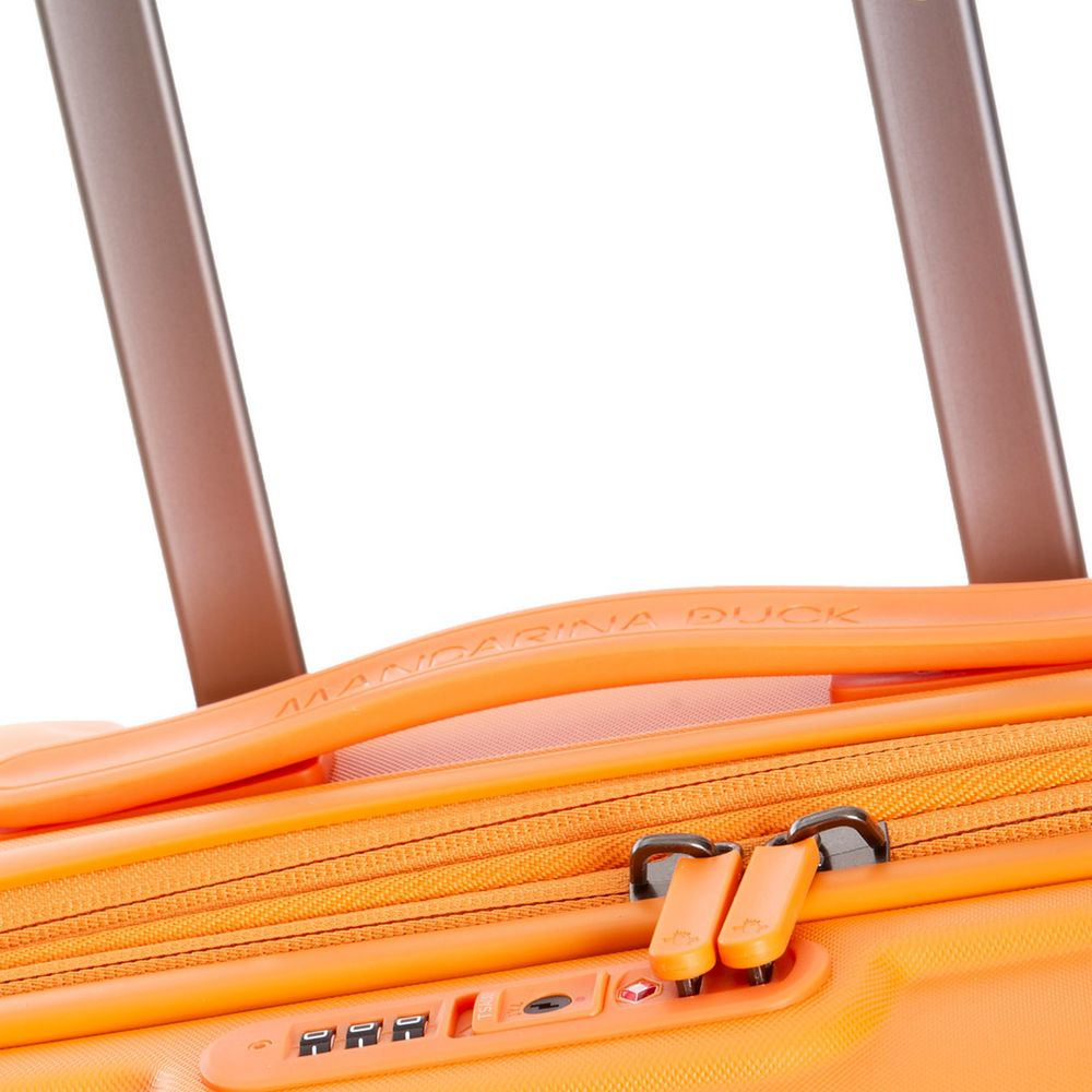 Чемодан Logoduck L, оранжевый — изображение 5