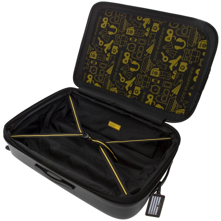 Чемодан Logoduck L, черный — изображение 5