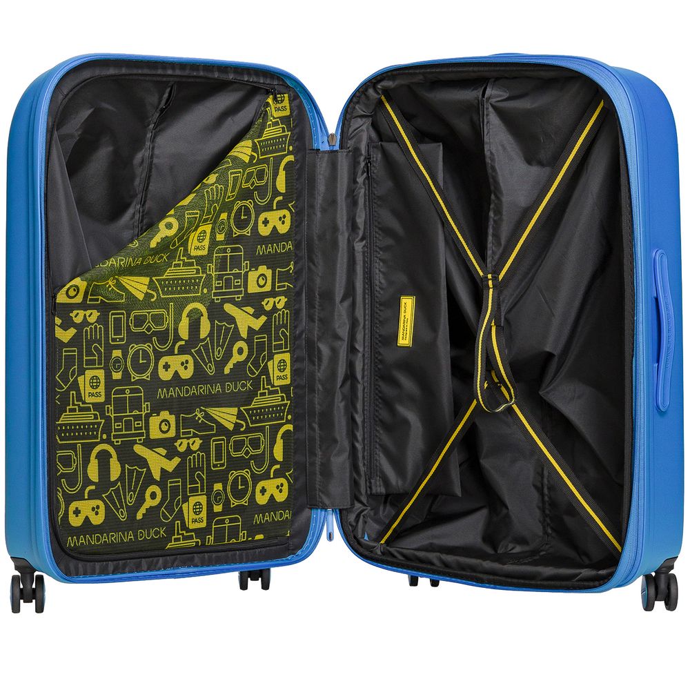 Чемодан Logoduck L, синий — изображение 4