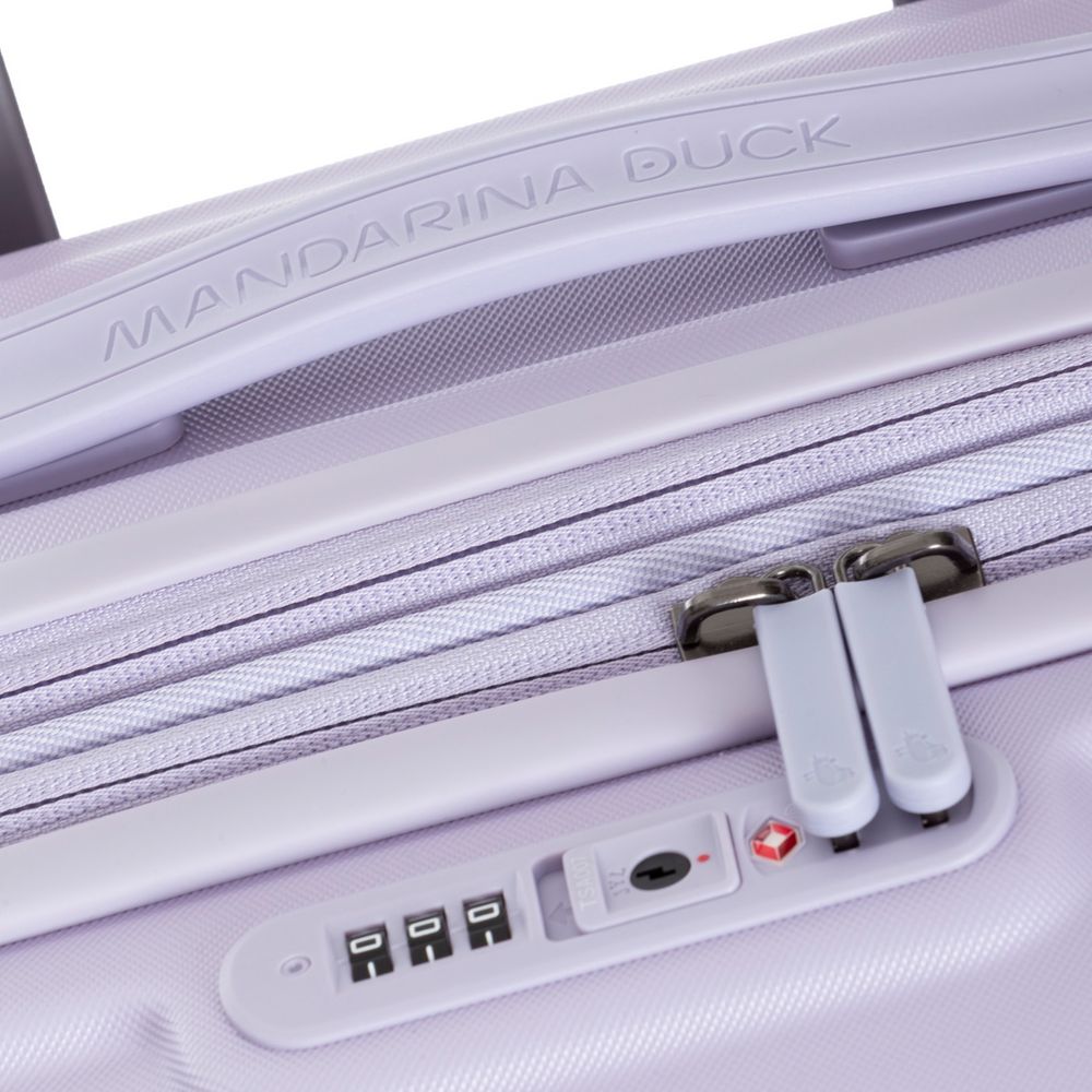 Чемодан Logoduck L, сиреневый — изображение 4