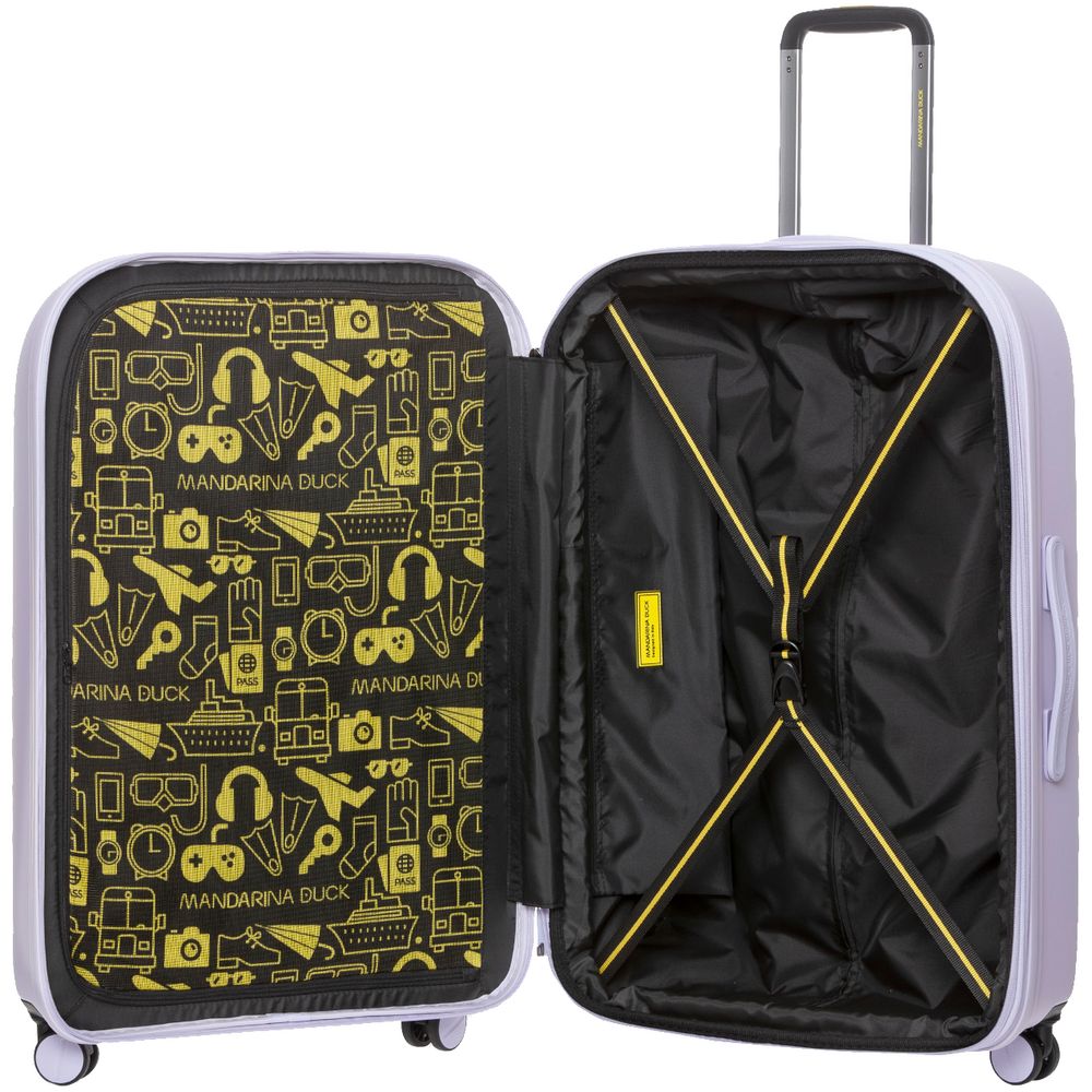 Чемодан Logoduck L, сиреневый — изображение 5