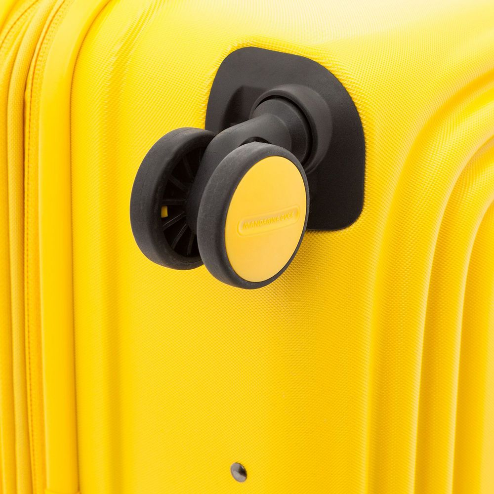 Чемодан Logoduck L, желтый — изображение 9