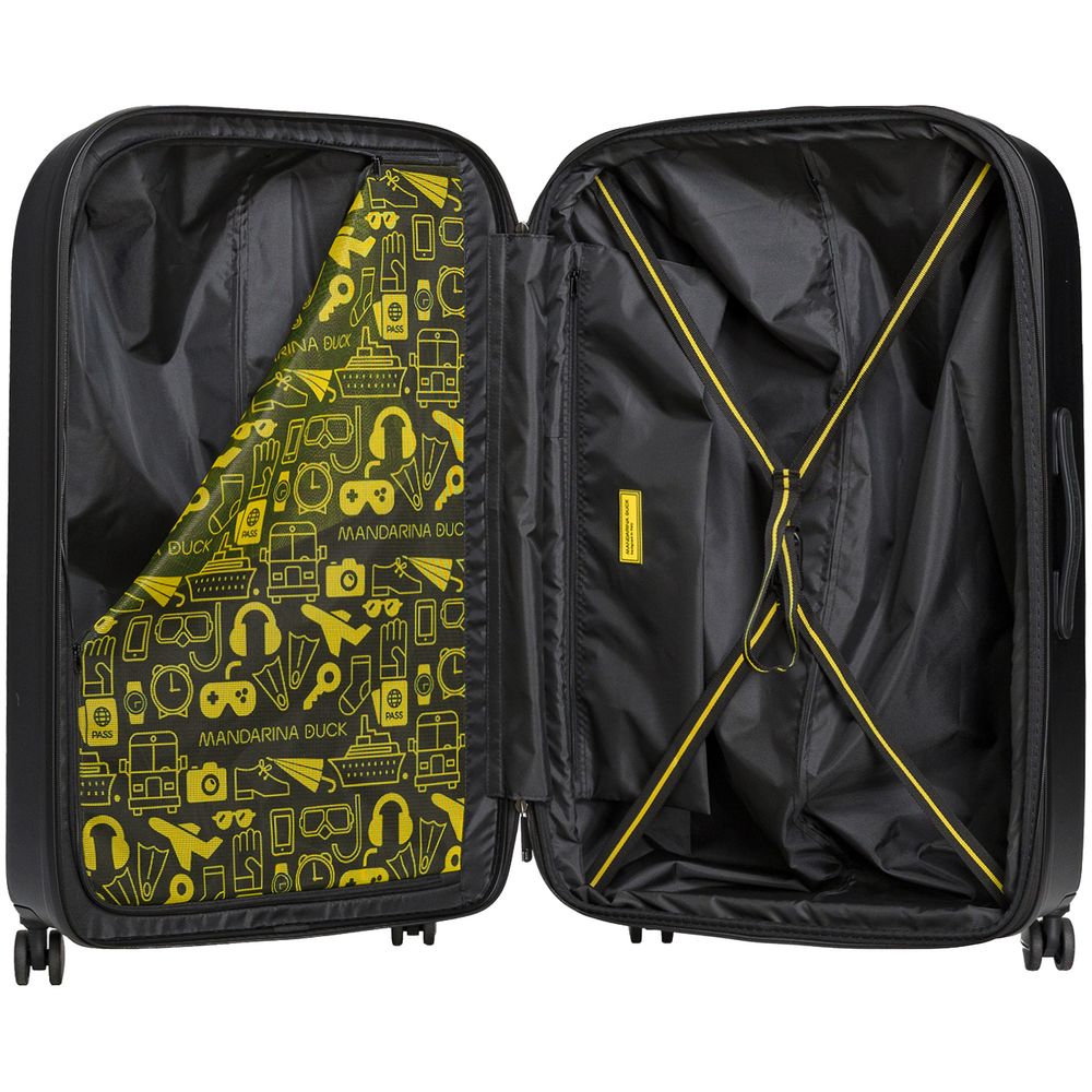 Чемодан Logoduck XL, черный — изображение 4