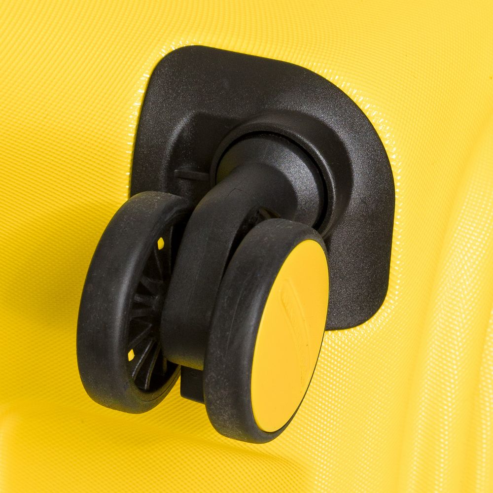 Чемодан Logoduck XL, желтый — изображение 8