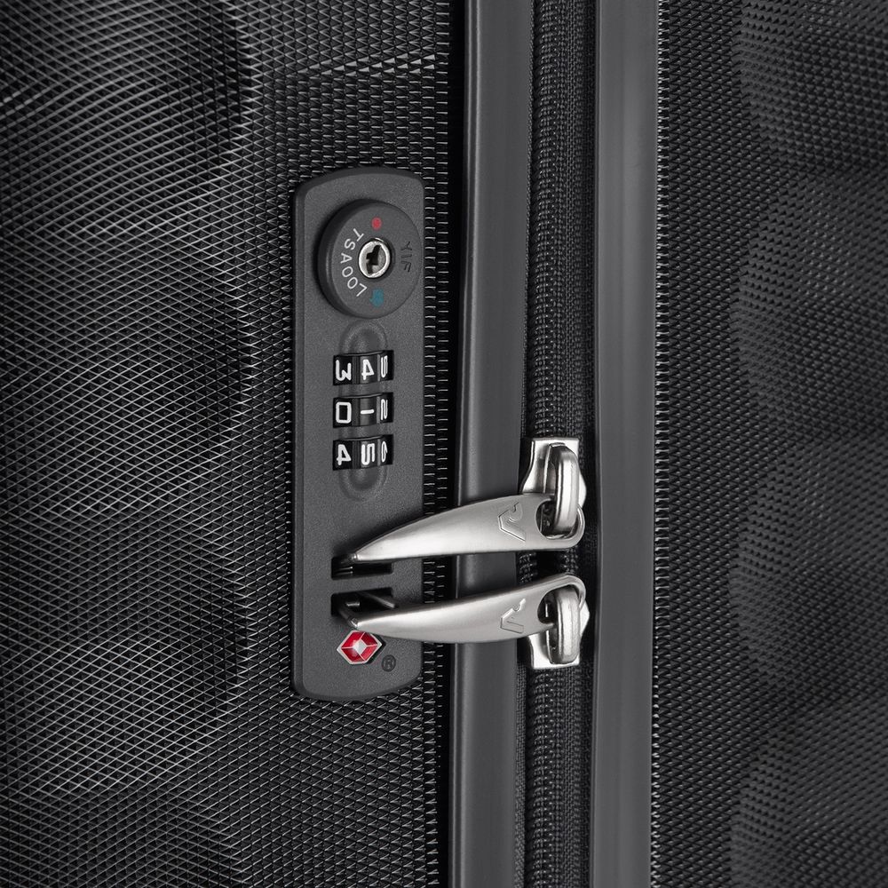 Чемодан Uno Zip Special M, черный — изображение 7