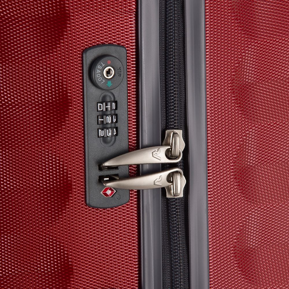 Чемодан Uno Zip Special M, красный — изображение 7
