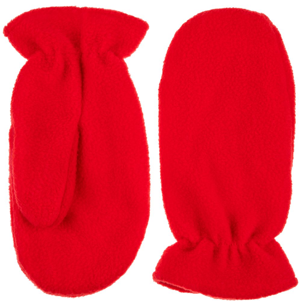 Варежки Fleecy, красные — изображение 2