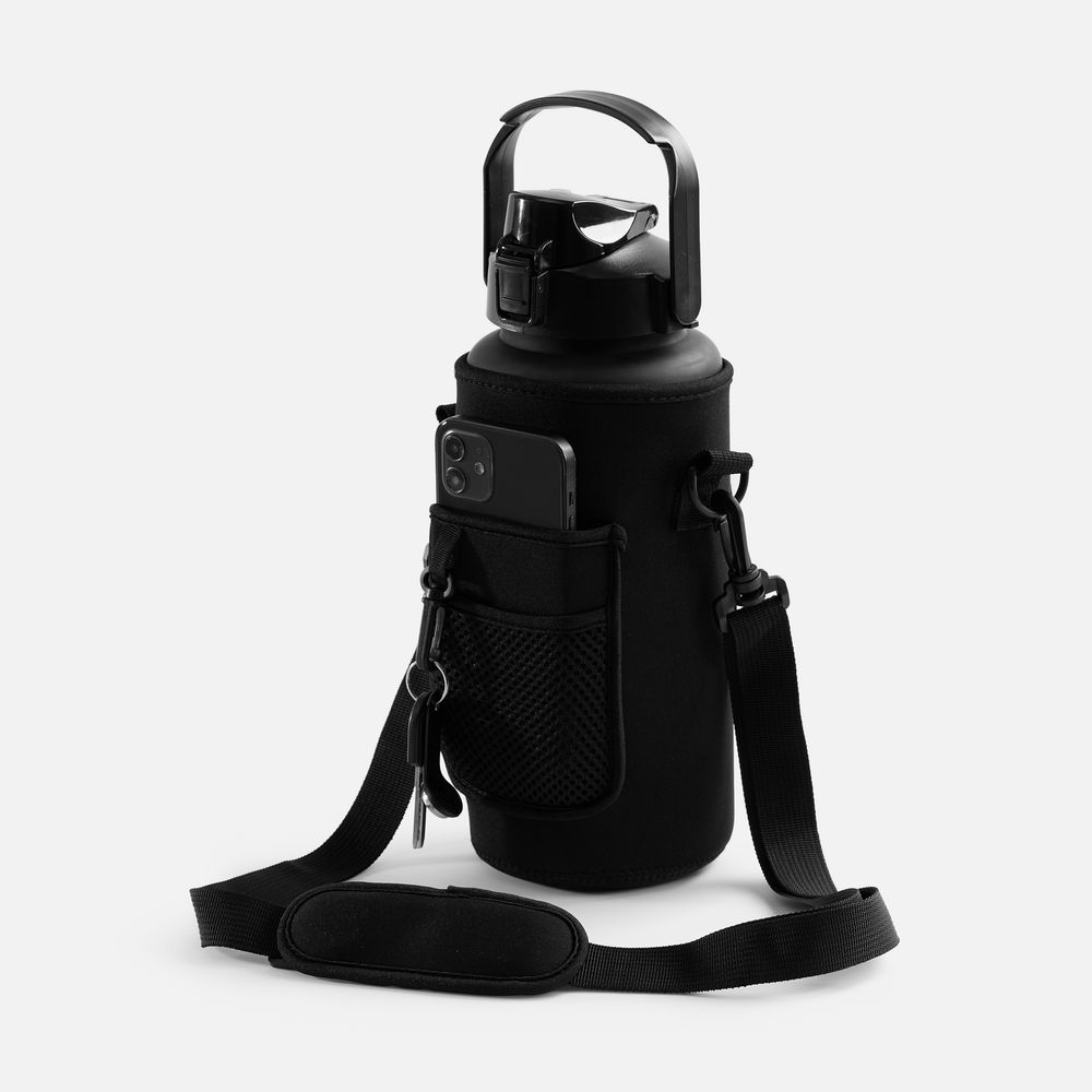 Набор спортивных бутылок Aquapack, черный — изображение 3