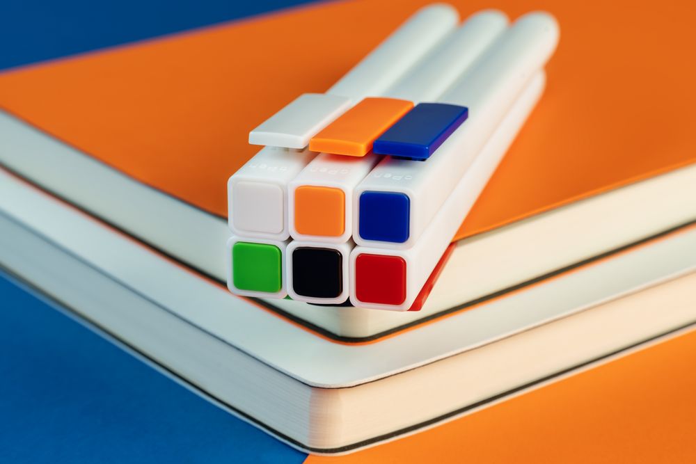 Ручка шариковая Swiper SQ, белая с красным — изображение 7