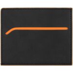 Картхолдер Multimo, черный с оранжевым