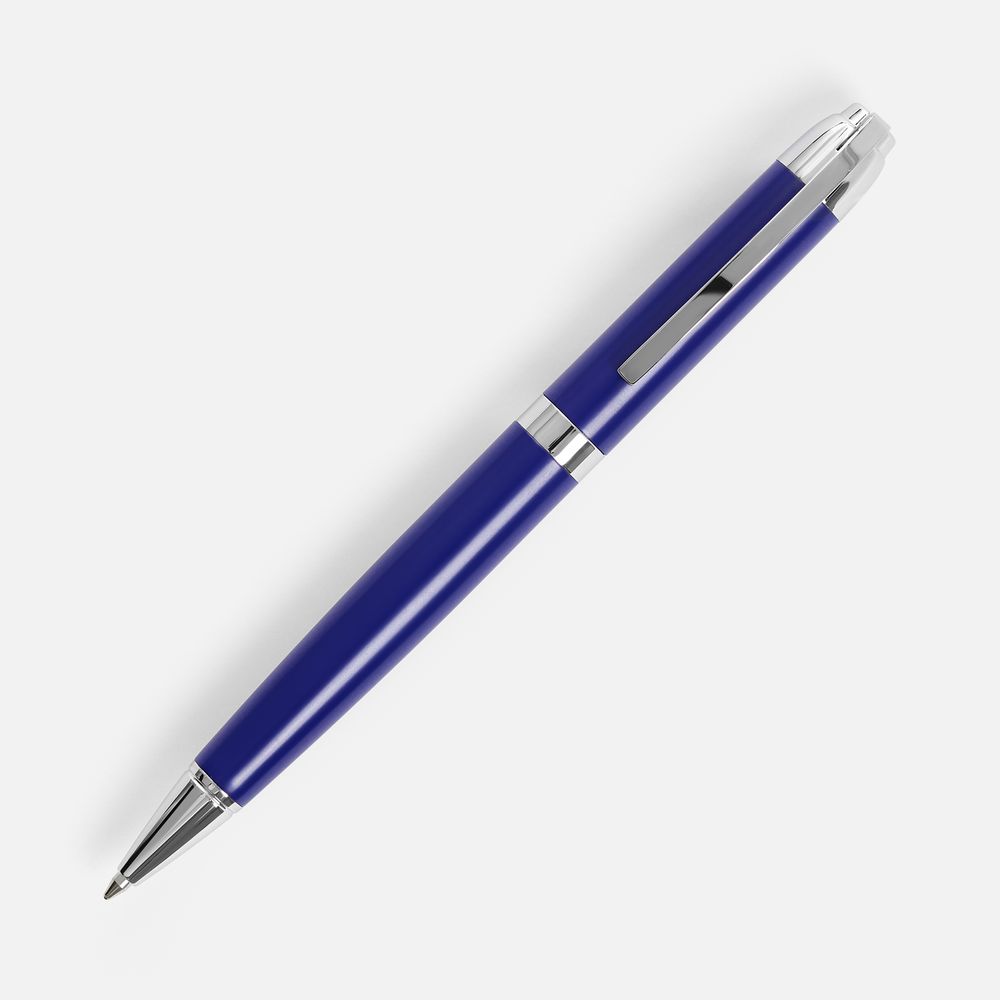 Ручка шариковая Razzo Chrome, ver.2, синий — изображение 2