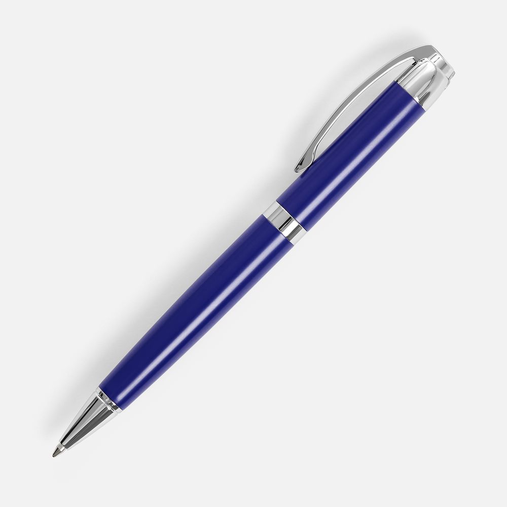 Ручка шариковая Razzo Chrome, ver.2, синий — изображение 3