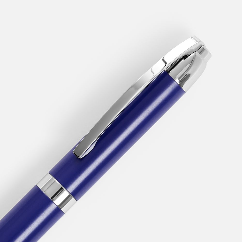Ручка шариковая Razzo Chrome, ver.2, синий — изображение 4