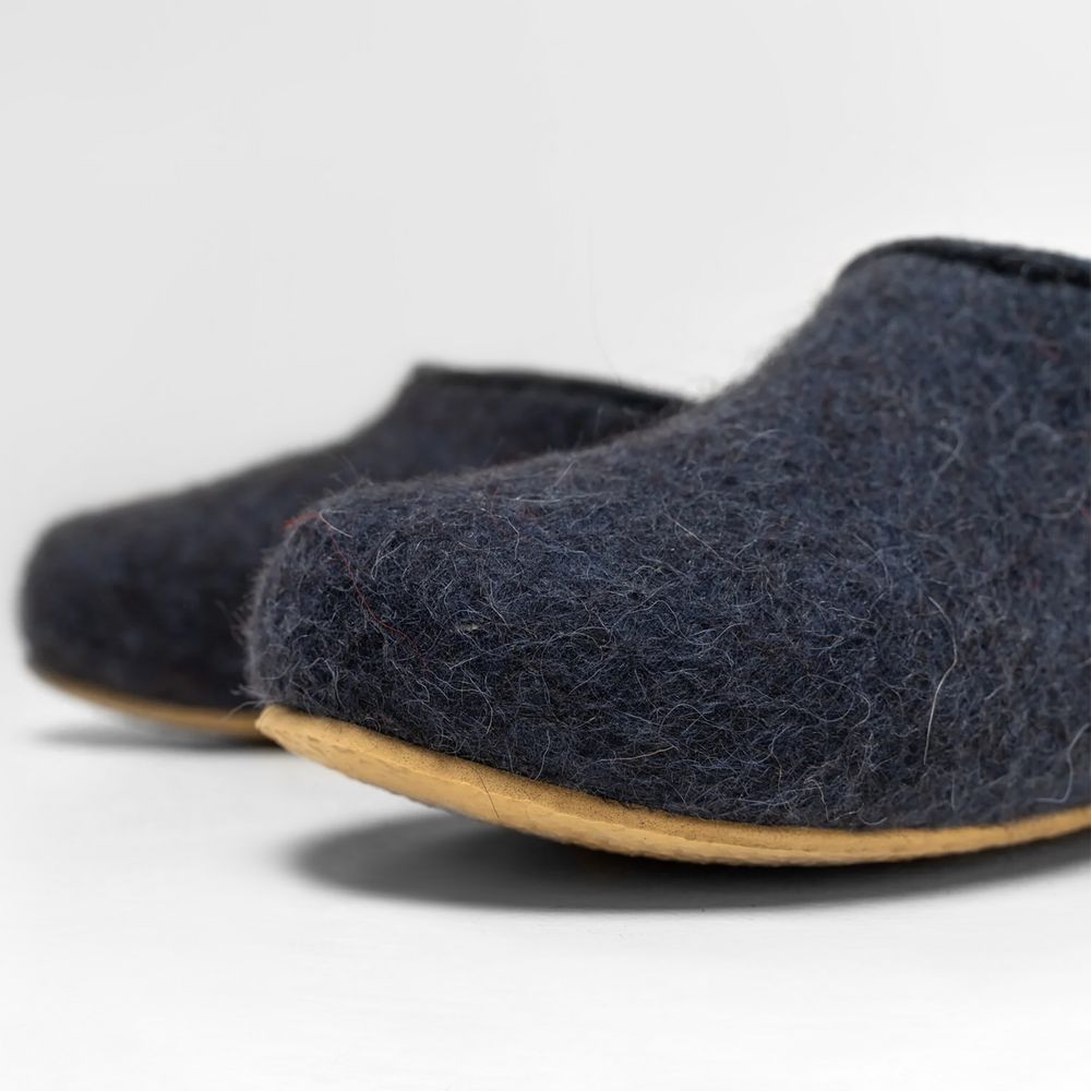 Домашние валенки Cant, темно-синие (клякса) — изображение 2