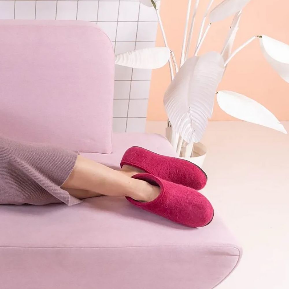 Домашние валенки Cant, розовые (вереск) — изображение 9