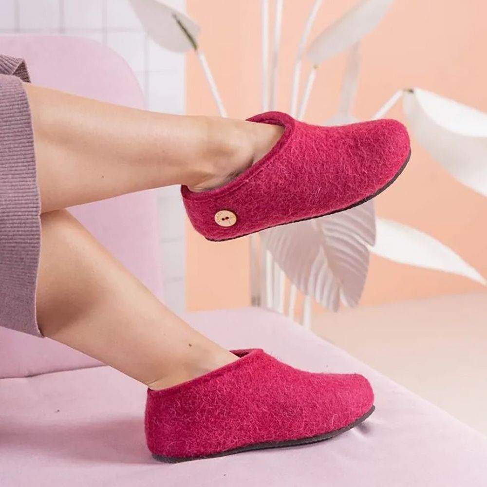 Домашние валенки Cant, розовые (вереск) — изображение 7