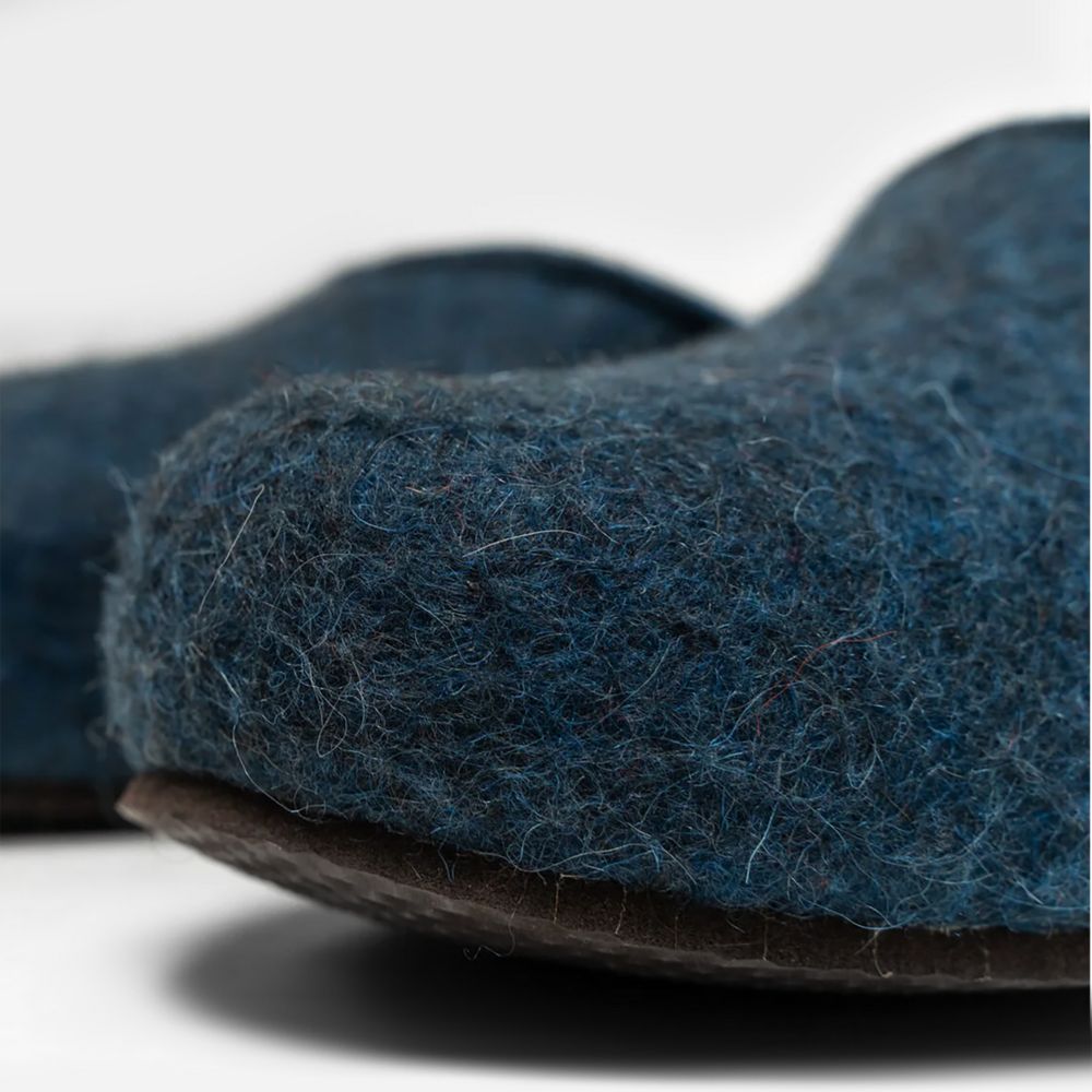 Домашние валенки Step, темно-синие (индиго) — изображение 2