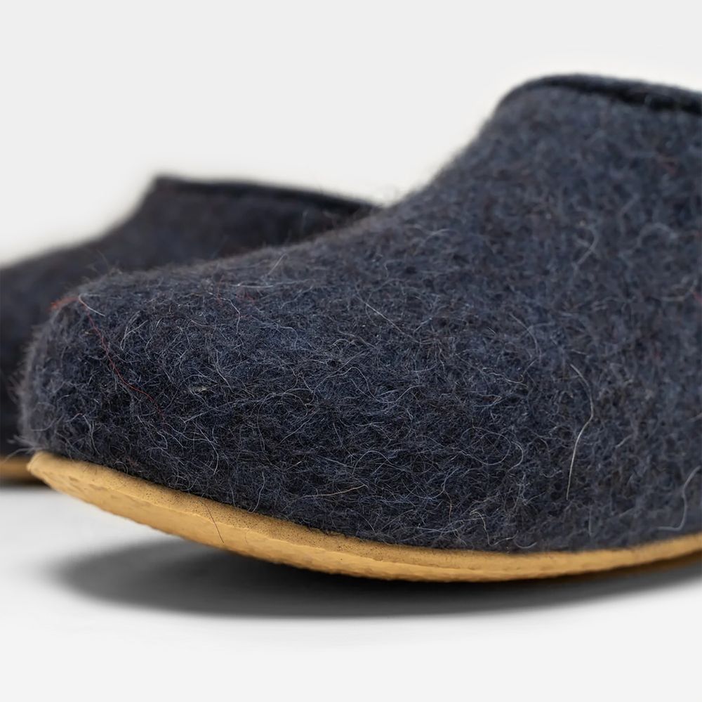 Домашние валенки Step, темно-синие (клякса) — изображение 2