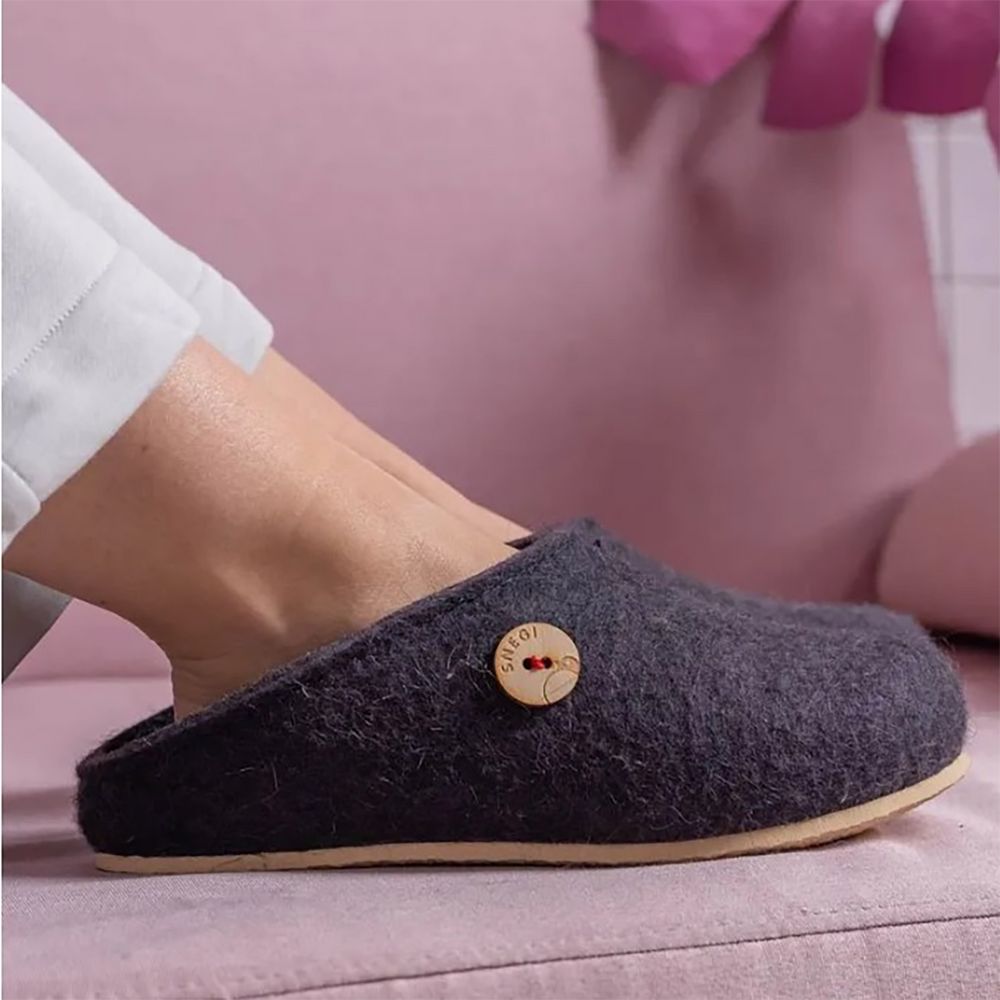 Домашние валенки Step, темно-синие (клякса) — изображение 5