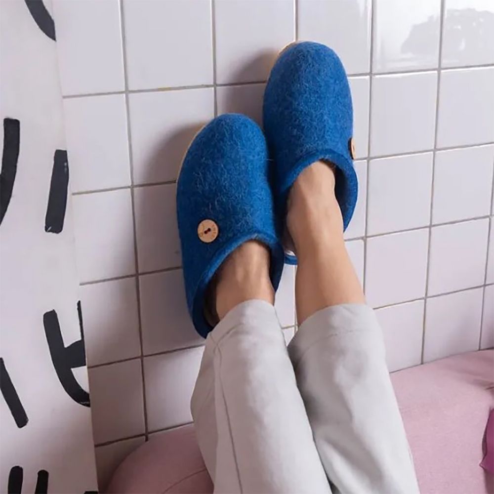 Домашние валенки Step, синие (василек) — изображение 7