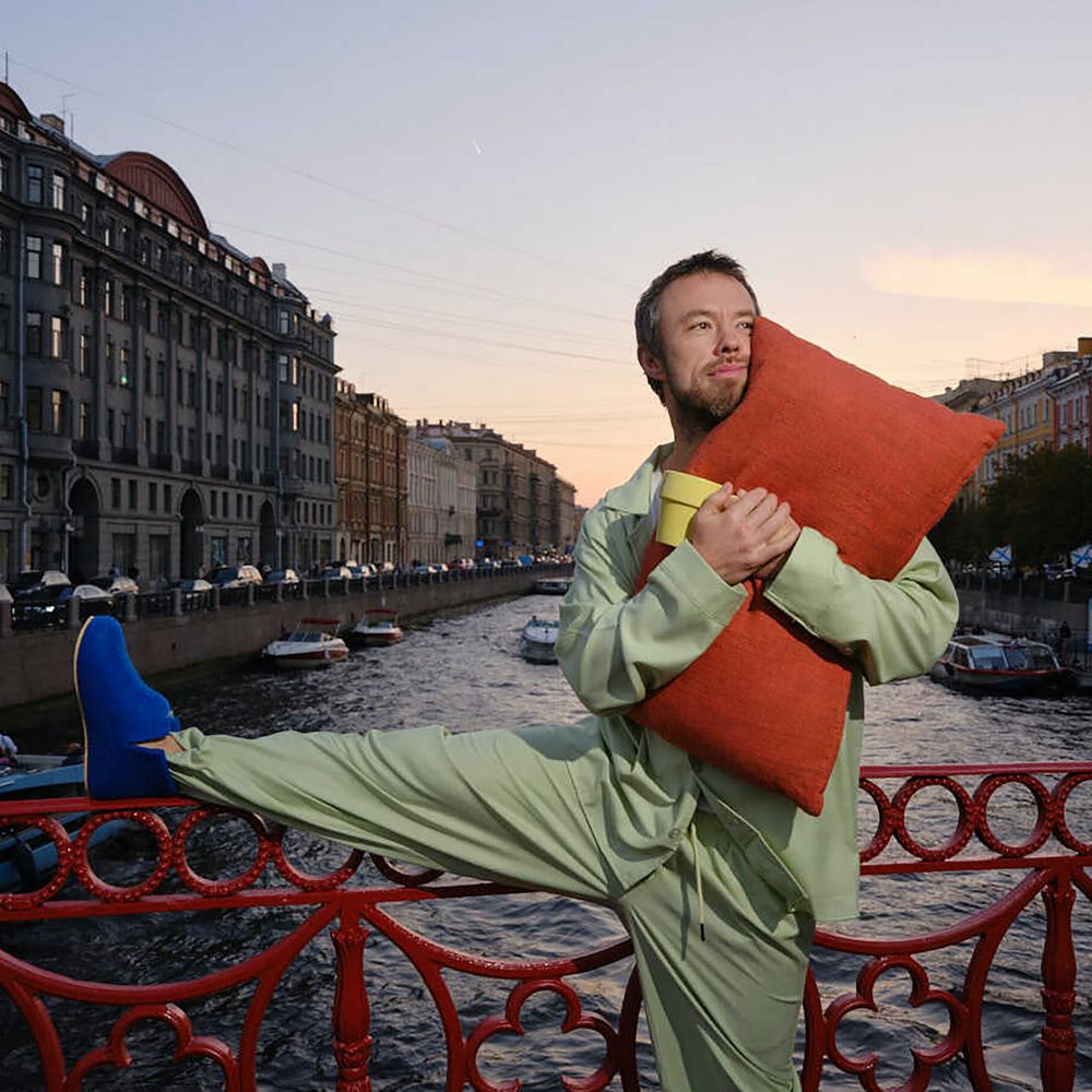 Домашние валенки Wild, синие (василек) — изображение 9