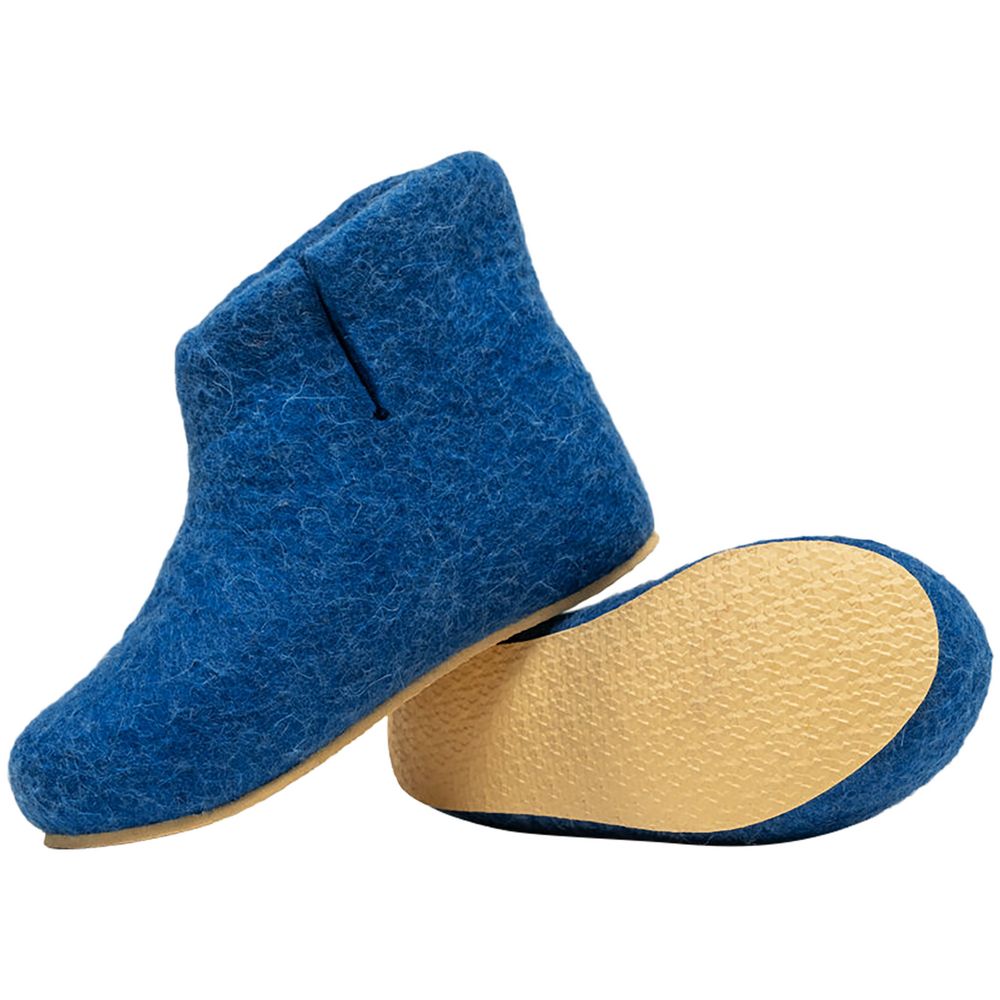 Домашние валенки Wild, синие (василек) — изображение 5