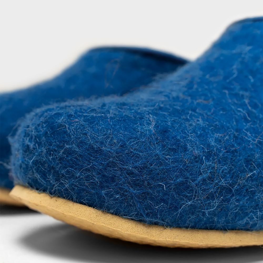 Домашние валенки Wild, синие (василек) — изображение 2