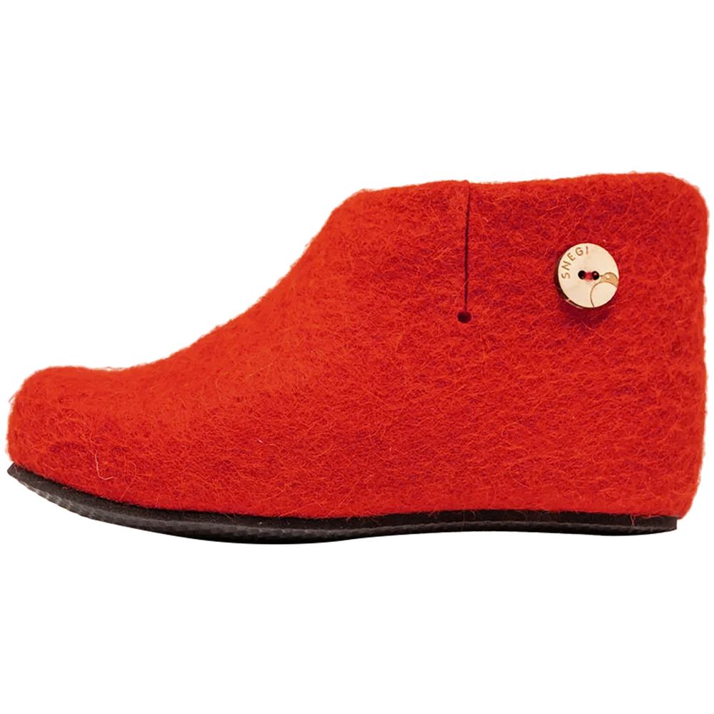 Домашние валенки Wild, красные — изображение 3