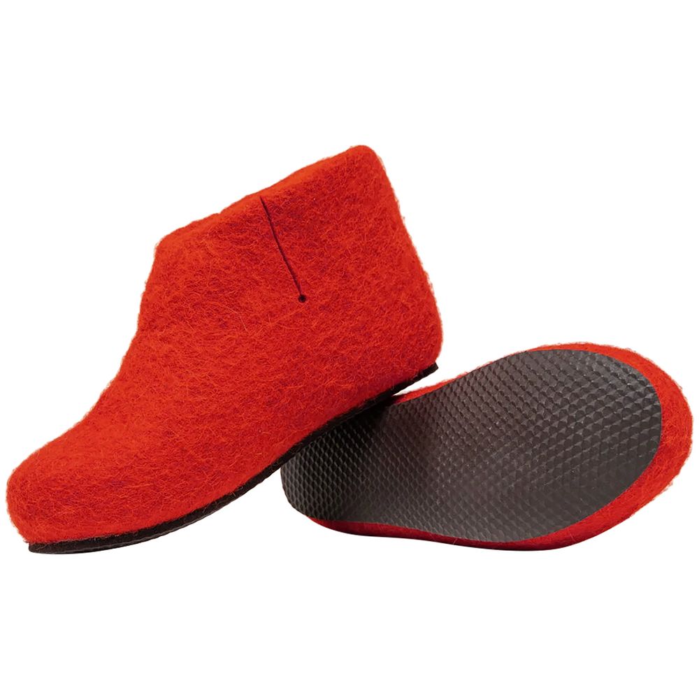 Домашние валенки Wild, красные — изображение 5